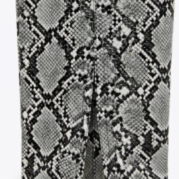 NWT ZARA snake print trousers - Picture 3 of 5
